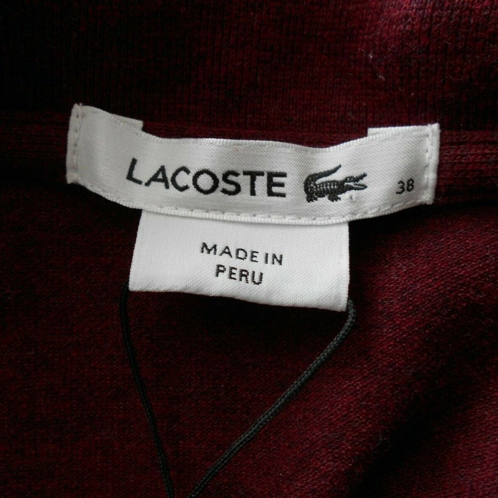 IZOD LACOSTE Womens pique polo shirt 38 6 NWT - Picture 6 of 6